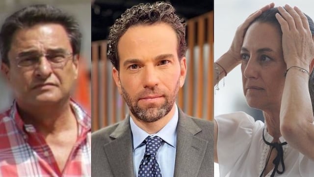 Pío López, Carlos Loret de Mola, Claudia Sheinbaum