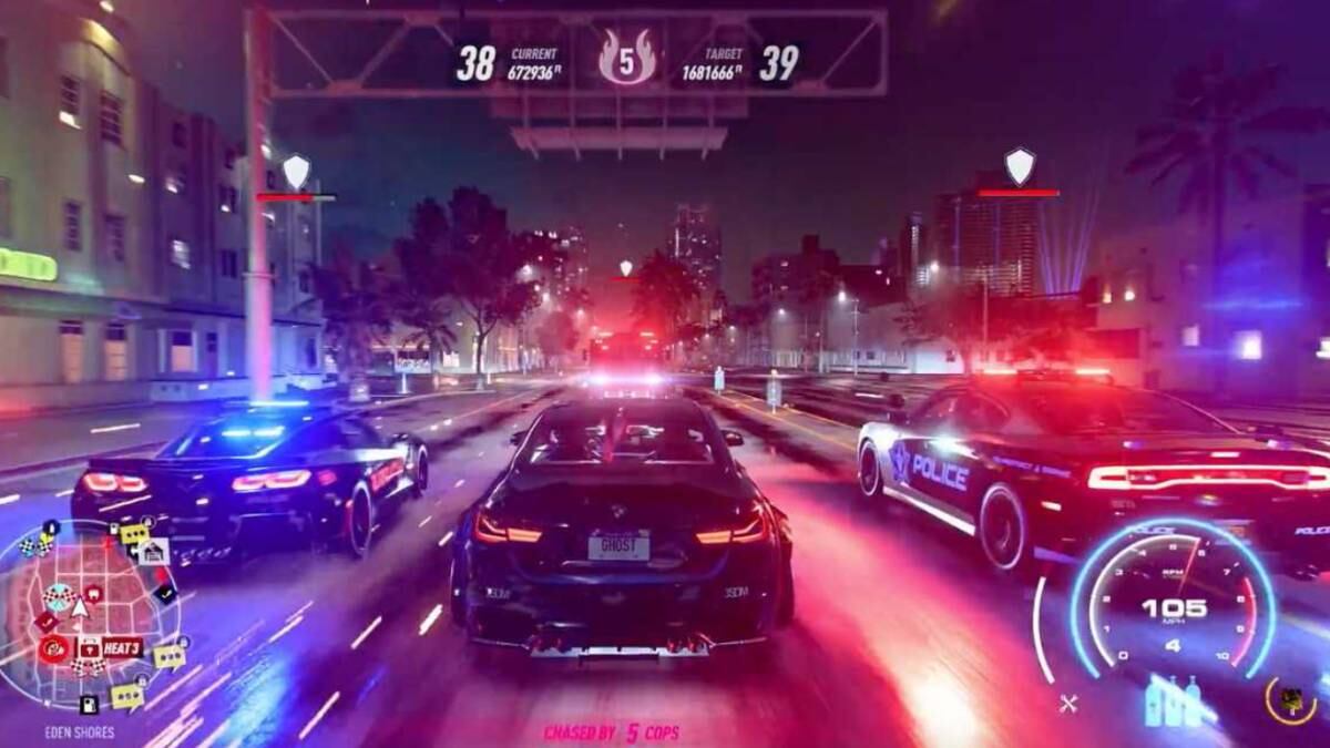 Gameplay de Need for Speed Heat