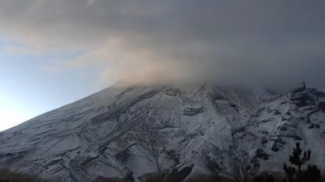 Volcán Popocatépetl del 21 de febrero