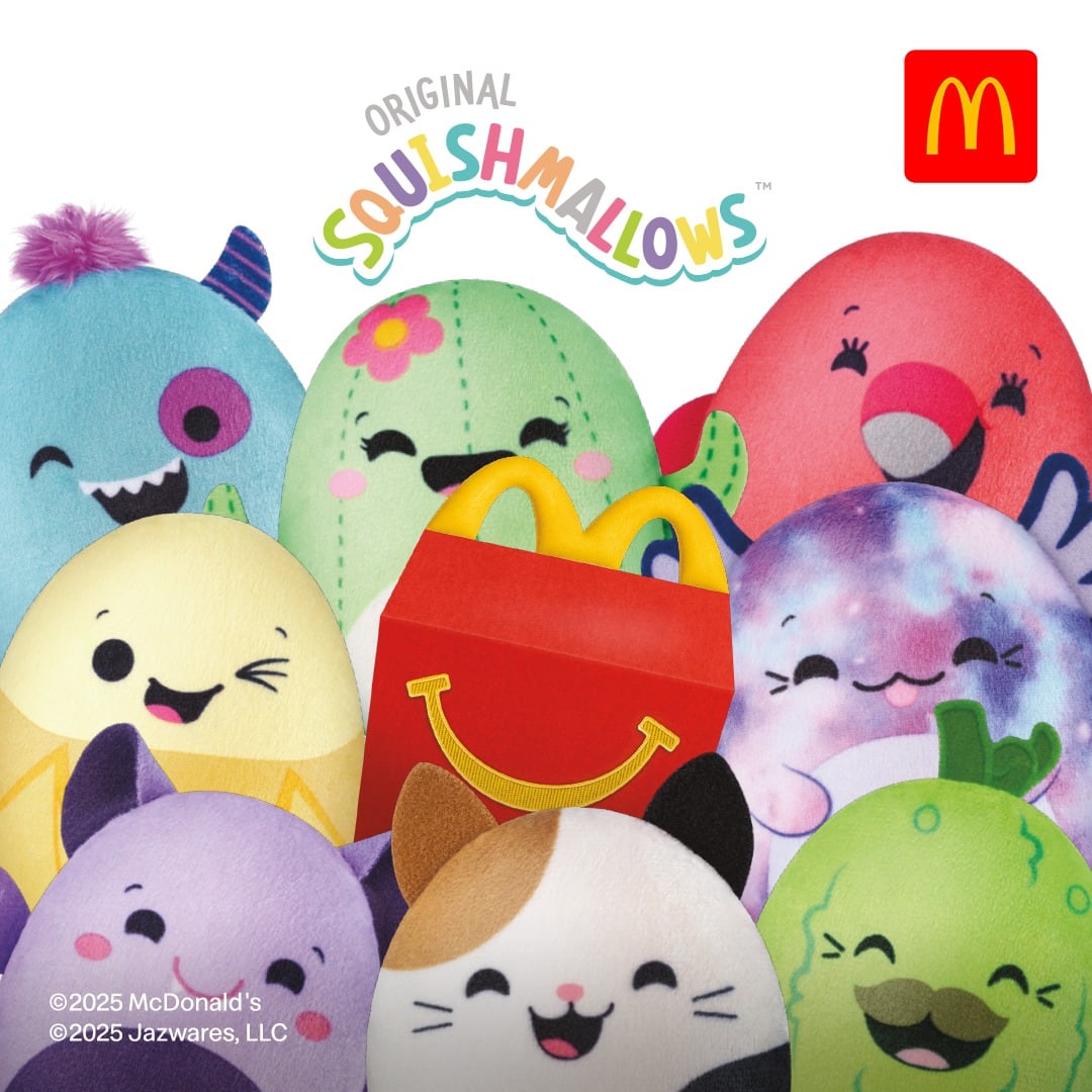 Cajita Feliz McDonald’s de Squishmallows en México