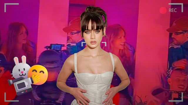 Azul Guaita captó la atención de Bad Bunny en La casita.