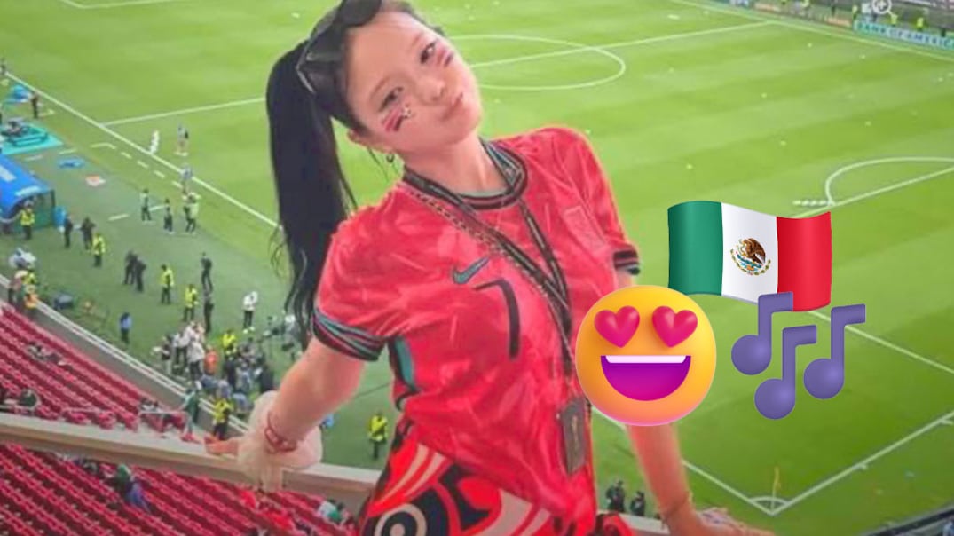 Ino Cat comparte la canción mexicana que la acompaña previo al México vs Corea del Sur