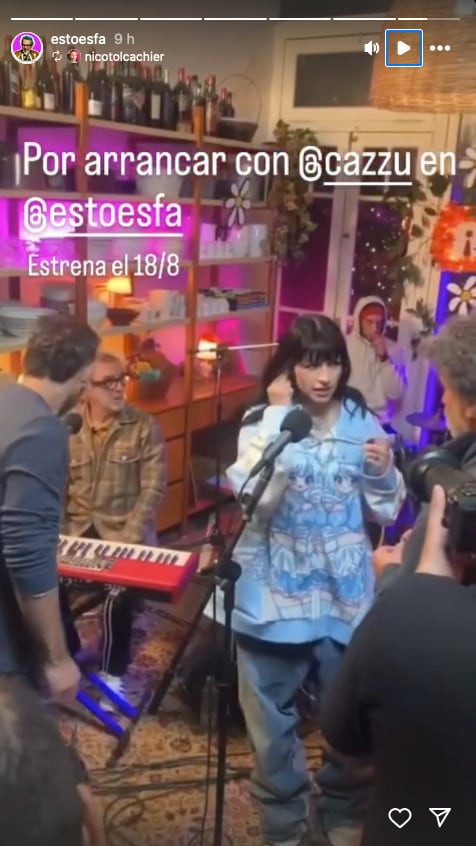 Estreno del cover de Cazzu a Selena Quintanilla.