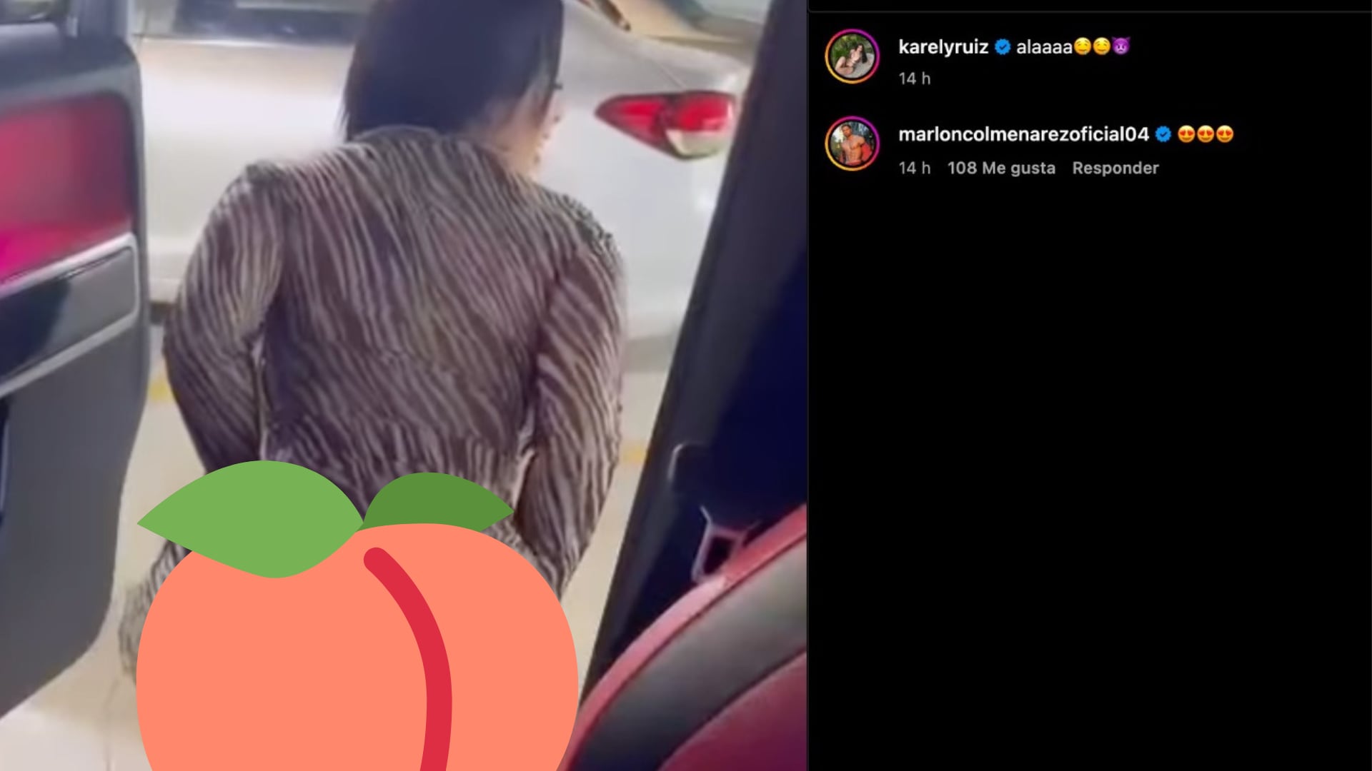 Comentario de Marlon Colmenarez al video de Karely Ruiz.