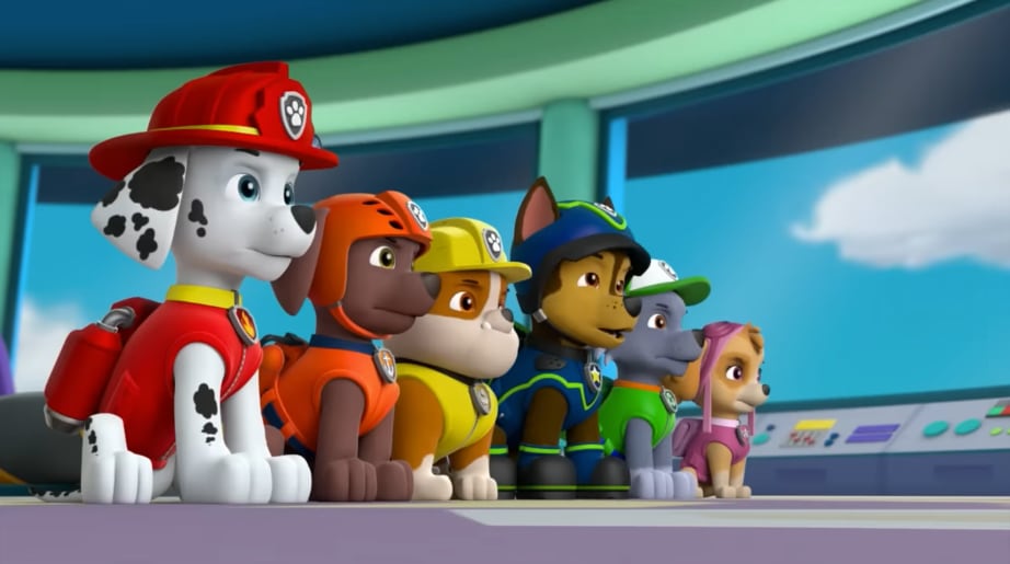 Paw Patrol con Skye y Marshall