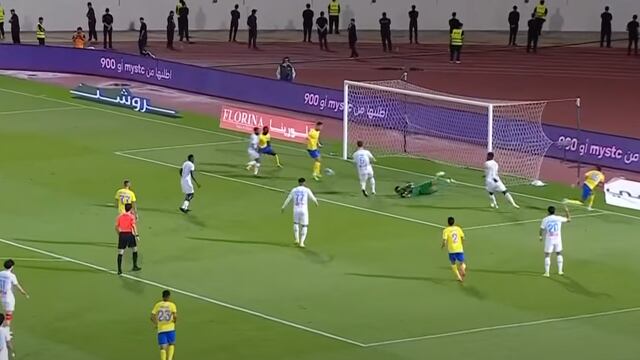 Cristiano Ronaldo anotó su gol 53 de la temporada con el Al-Nssr