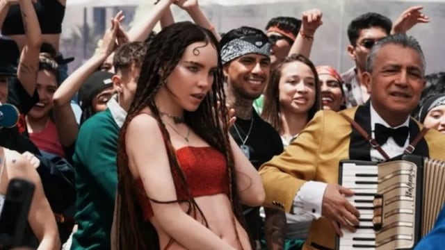 Primeras imágenes de la canción del Mundial de Belinda y Los Ángeles Azules