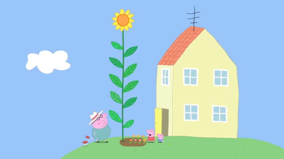 Peppa Pig, Día Mundial de las Plantas de Interior