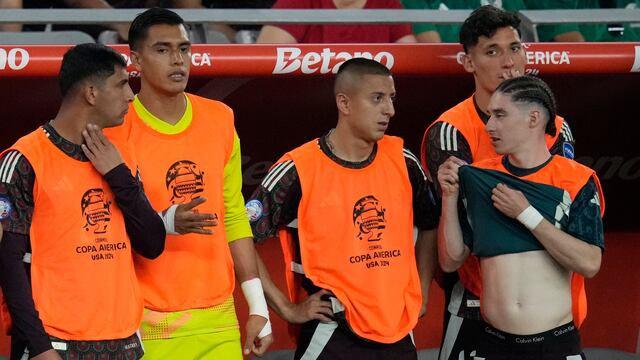 Jugadores juveniles que no tuvieron minutos en la Copa América 2024