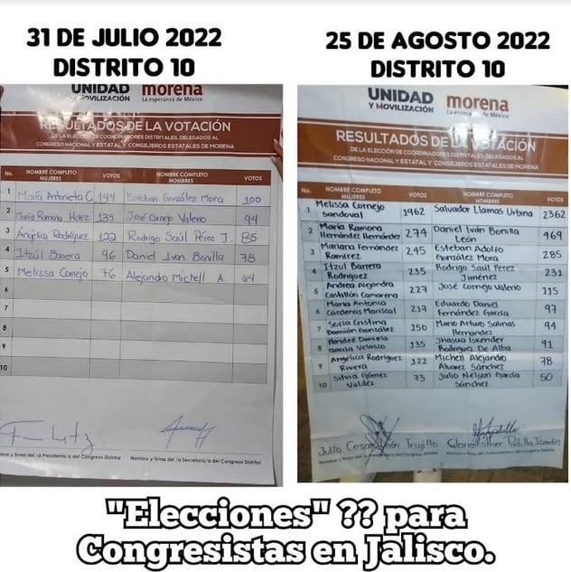 Elecciones de Morena
