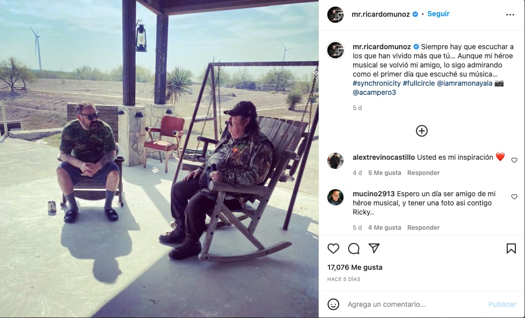 Grupo Intocable, Ricardo Muñoz