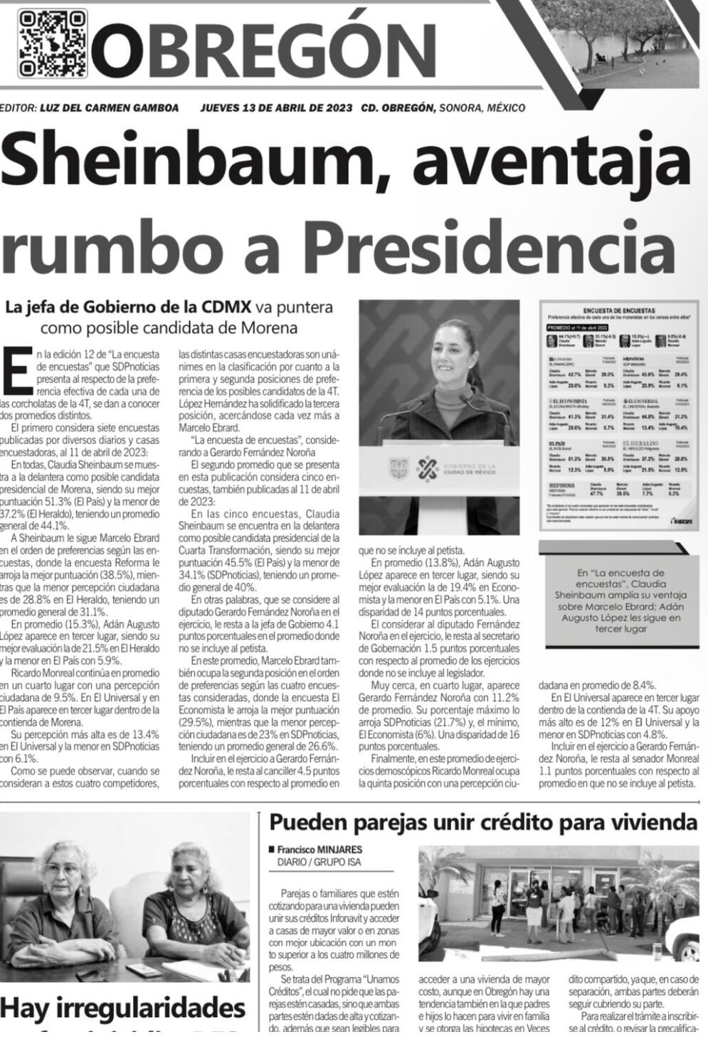 Periódico de Obregón