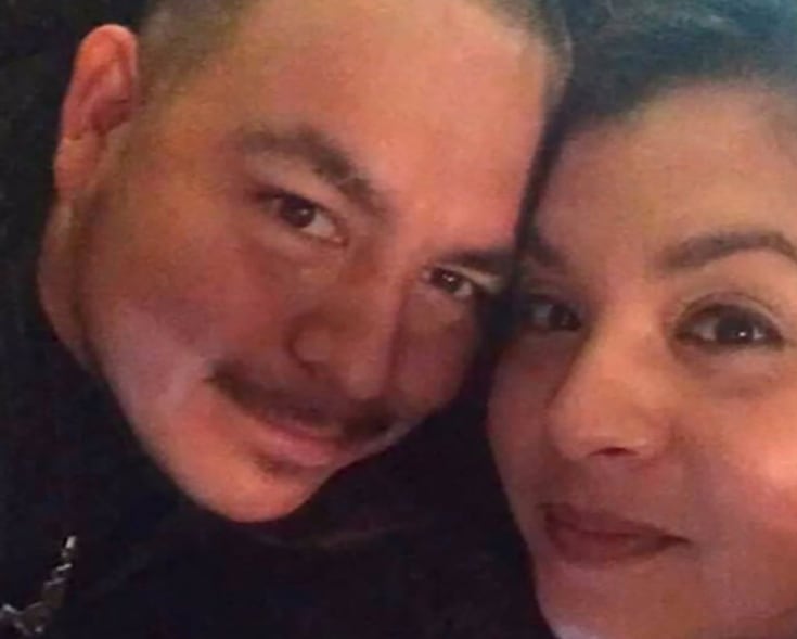 Charley Torres y su esposa
