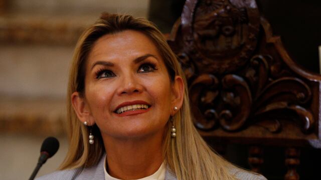 Jeanine Áñez, autoproclamada presidenta interina de Bolivia