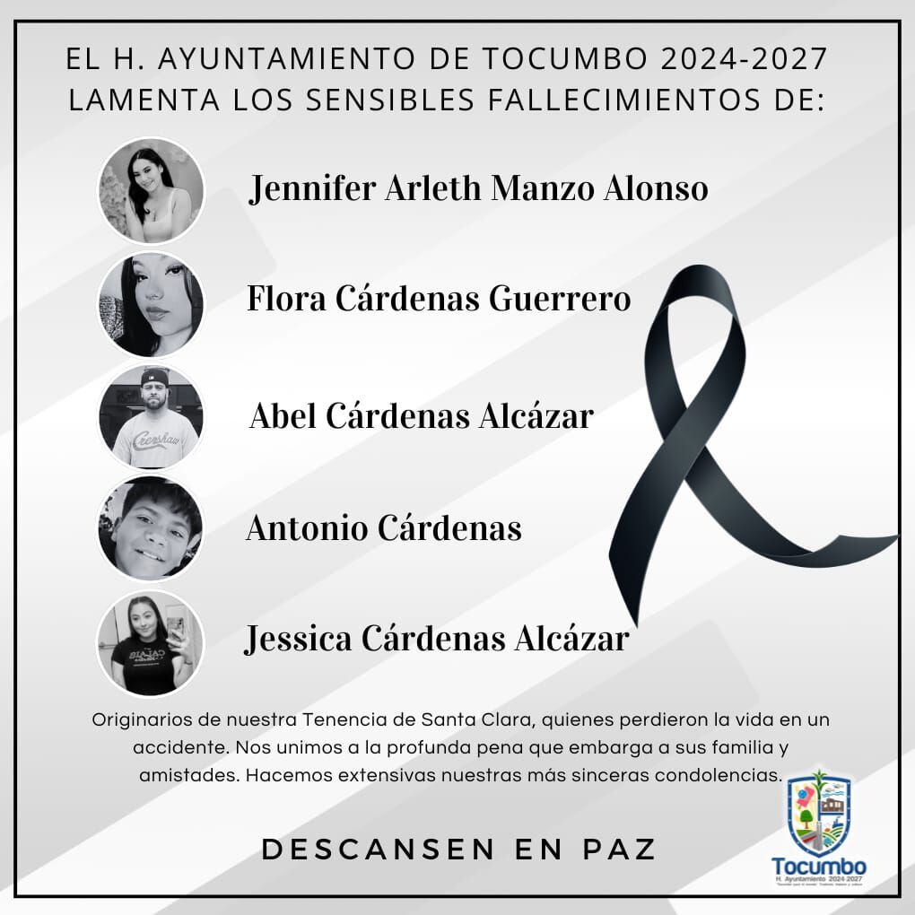 Accidente en Tocumbo, Michoacán