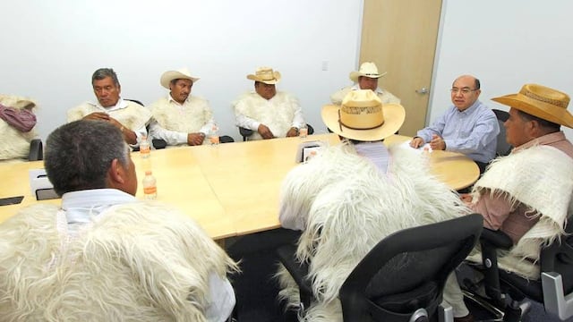 Reunión San Juan Chamula.