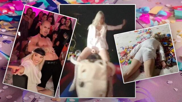 Lele Pons tuvo una salvaje despedida de Soltera