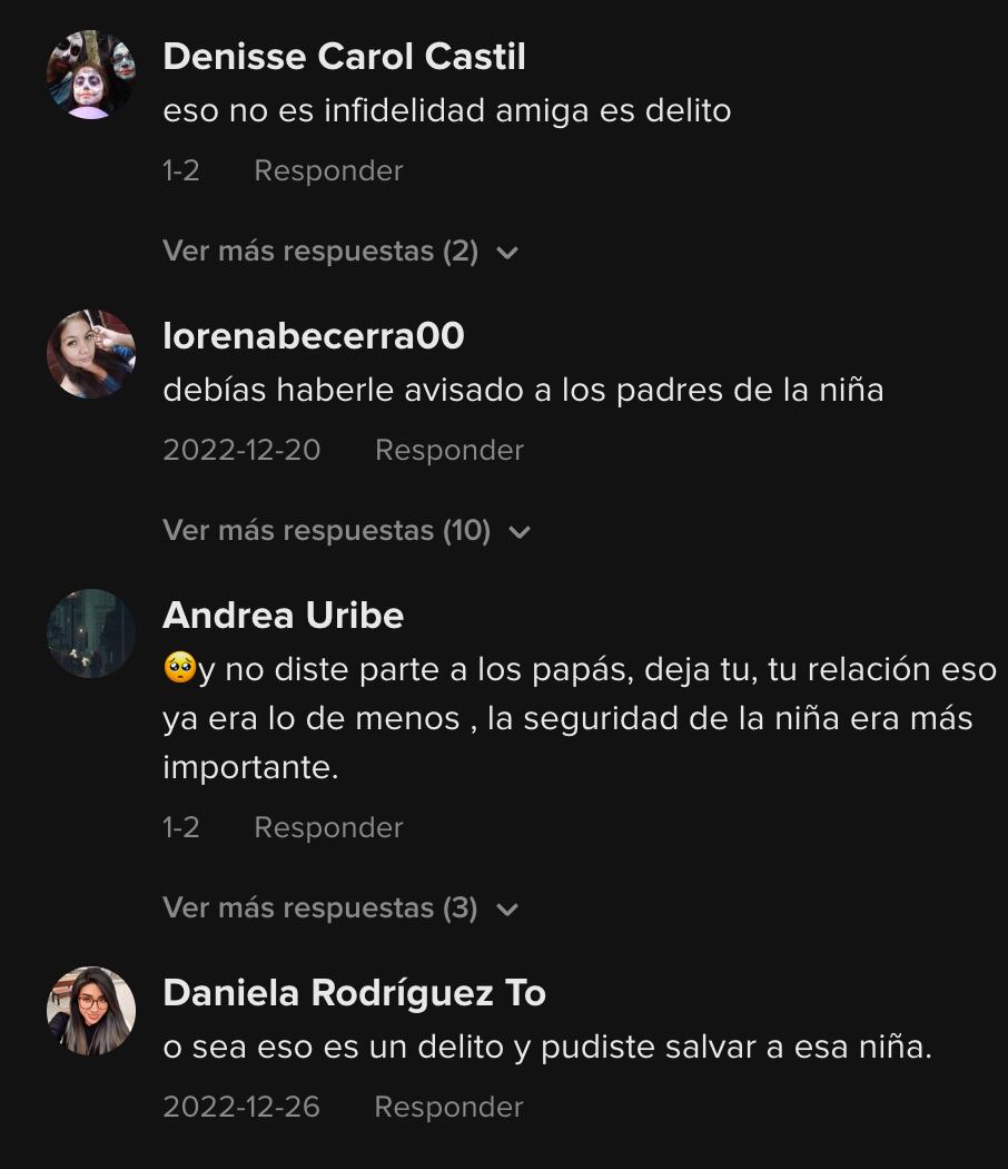 Comentarios TikTok