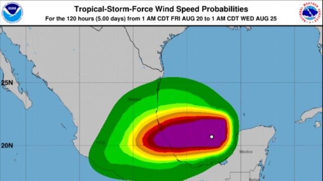 Huracán Grace impactaría Veracruz la noche del 20 de agosto