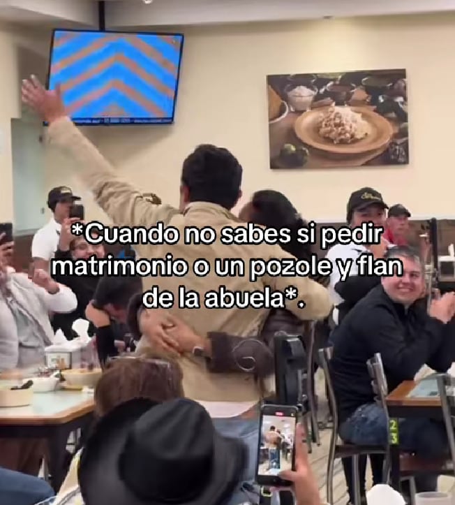 Pedida de matrimonio en La Casa de Toño
