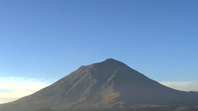 Volcán Popocatépetl el 9 de abril