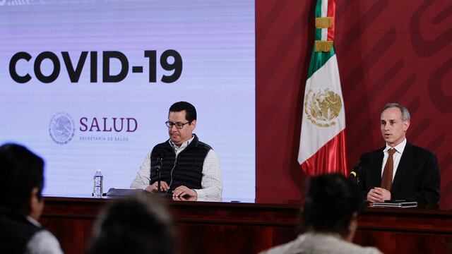 Conferencia del coronavirus.