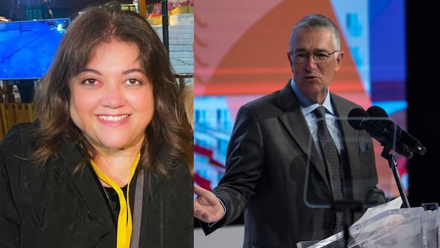 Sandra Smester y Ricardo Salinas Pliego.