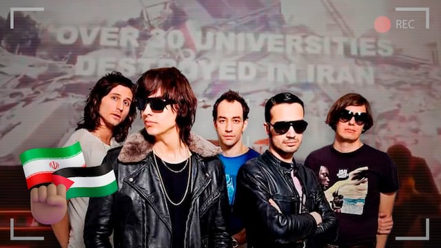 “¿De qué lado estás?”: The Strokes lanzan mensaje sobre Gaza e Irán en Coachella