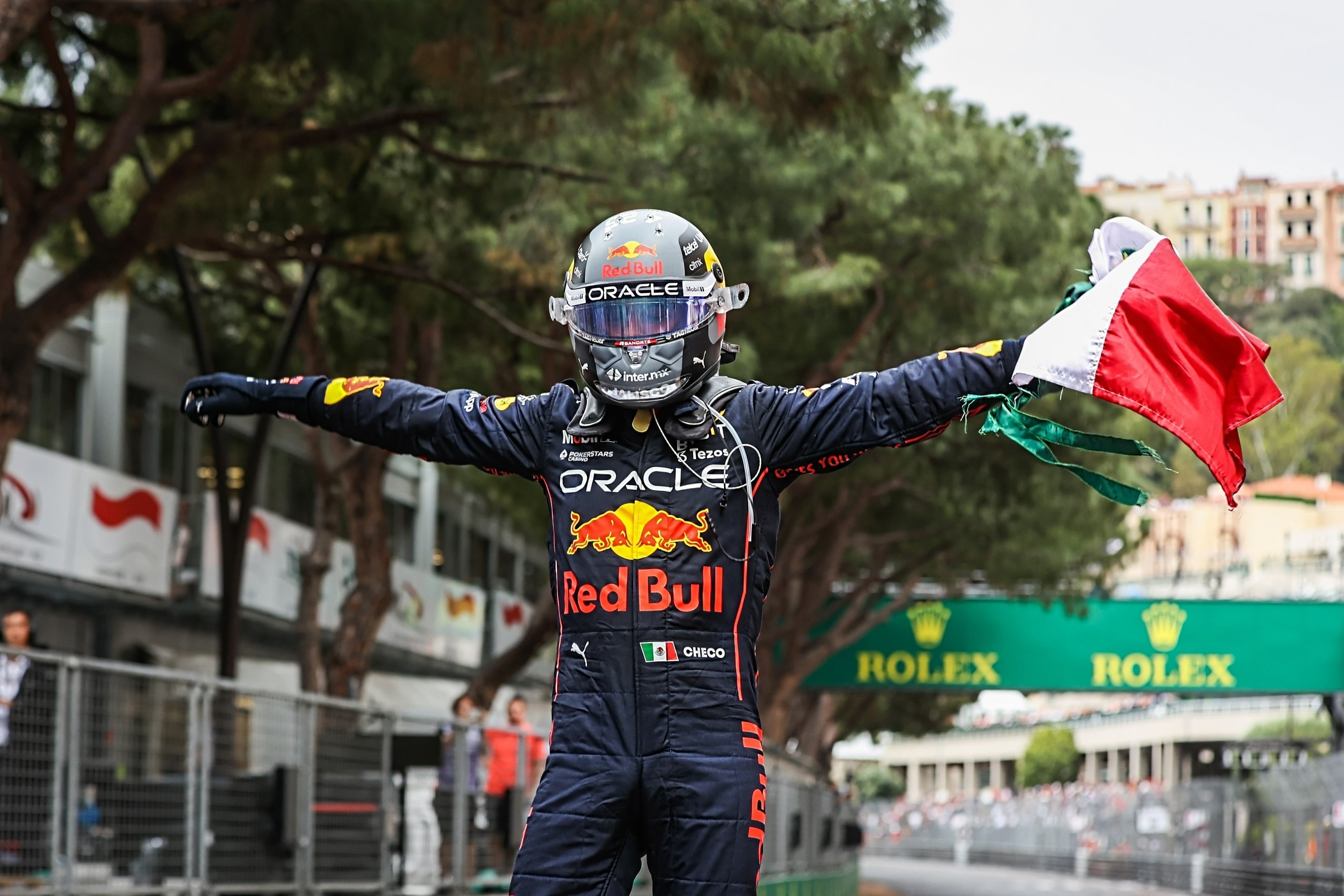 Checo Pérez en Mónaco
