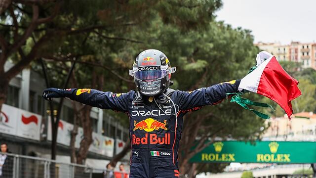 Checo Pérez en Mónaco