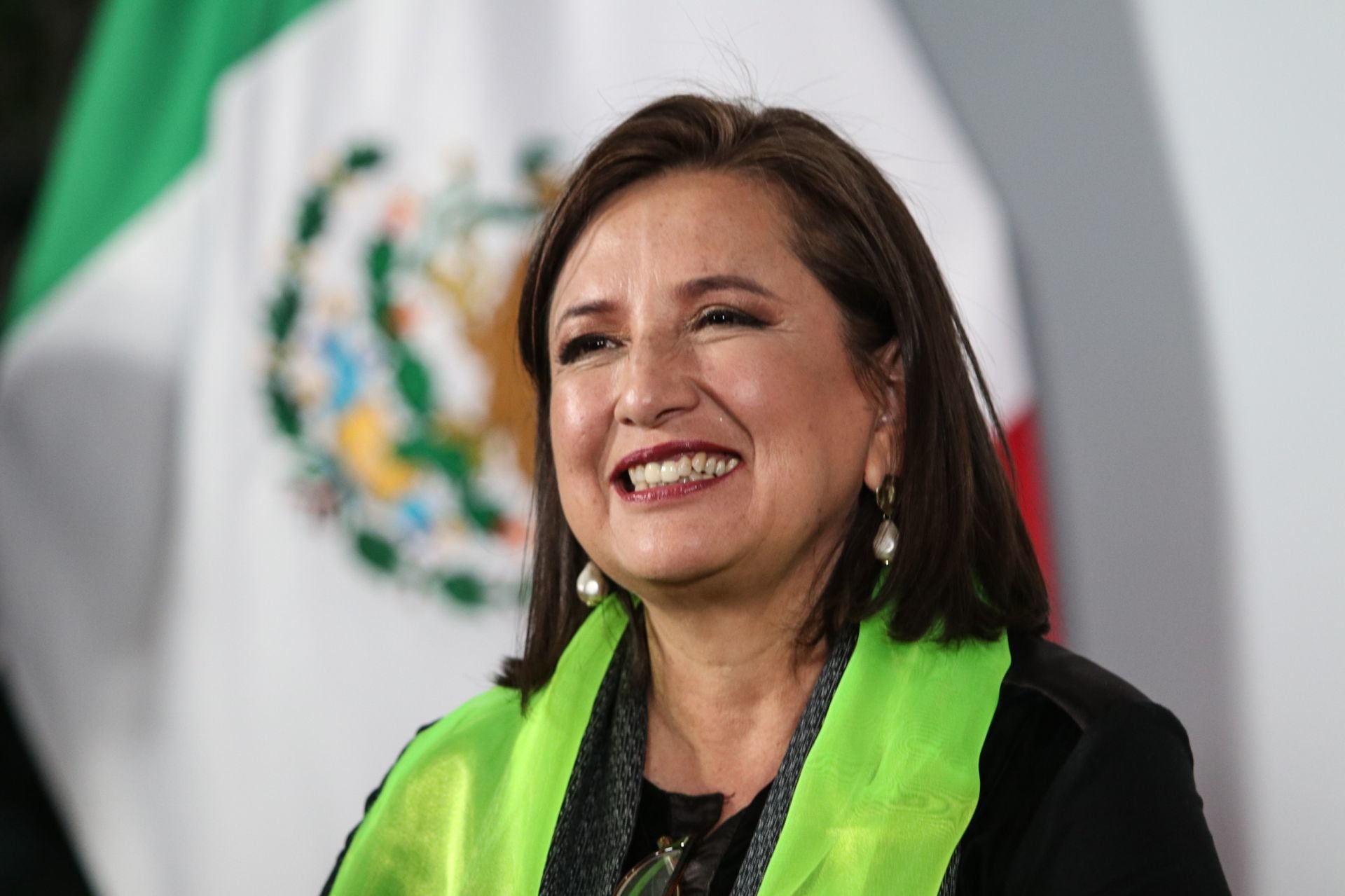 Xóchitl Gálvez Ruiz, precandidata a la presidencia por PAN, PRI y PRD para las elecciones 2024