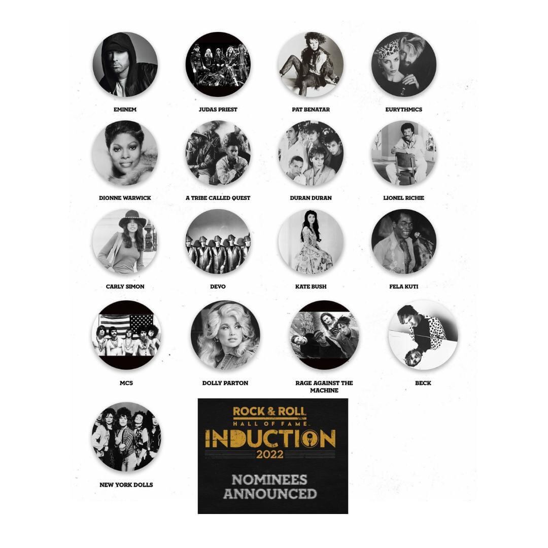 Salón de la Fama del Rock and Roll 2022: Estos son los artistas nominados