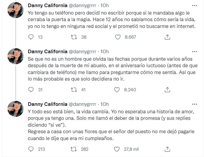 Tuit de Danny California