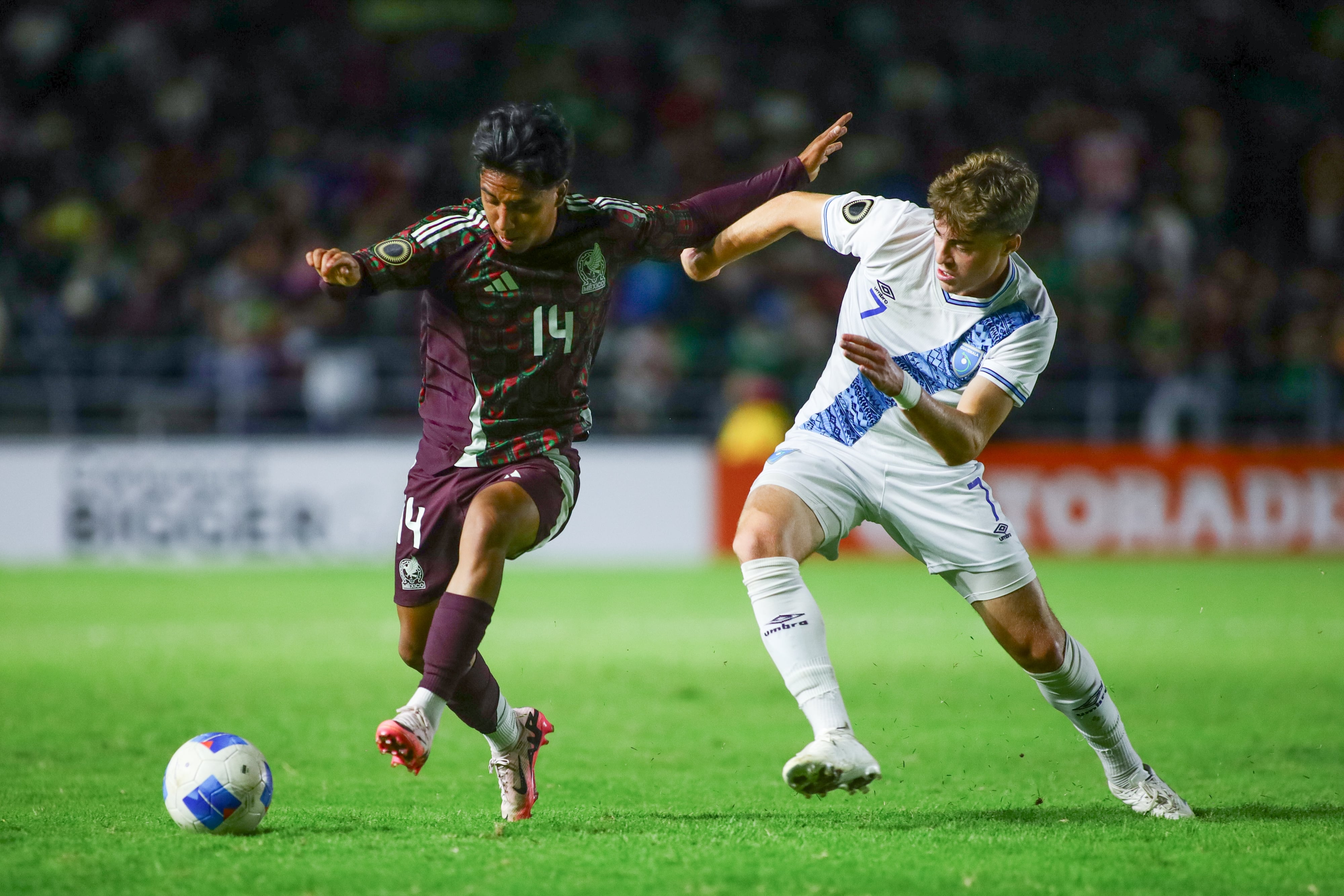 Selección Mexicana vs Guatemala en el Premundial Sub-20 de la Concacaf