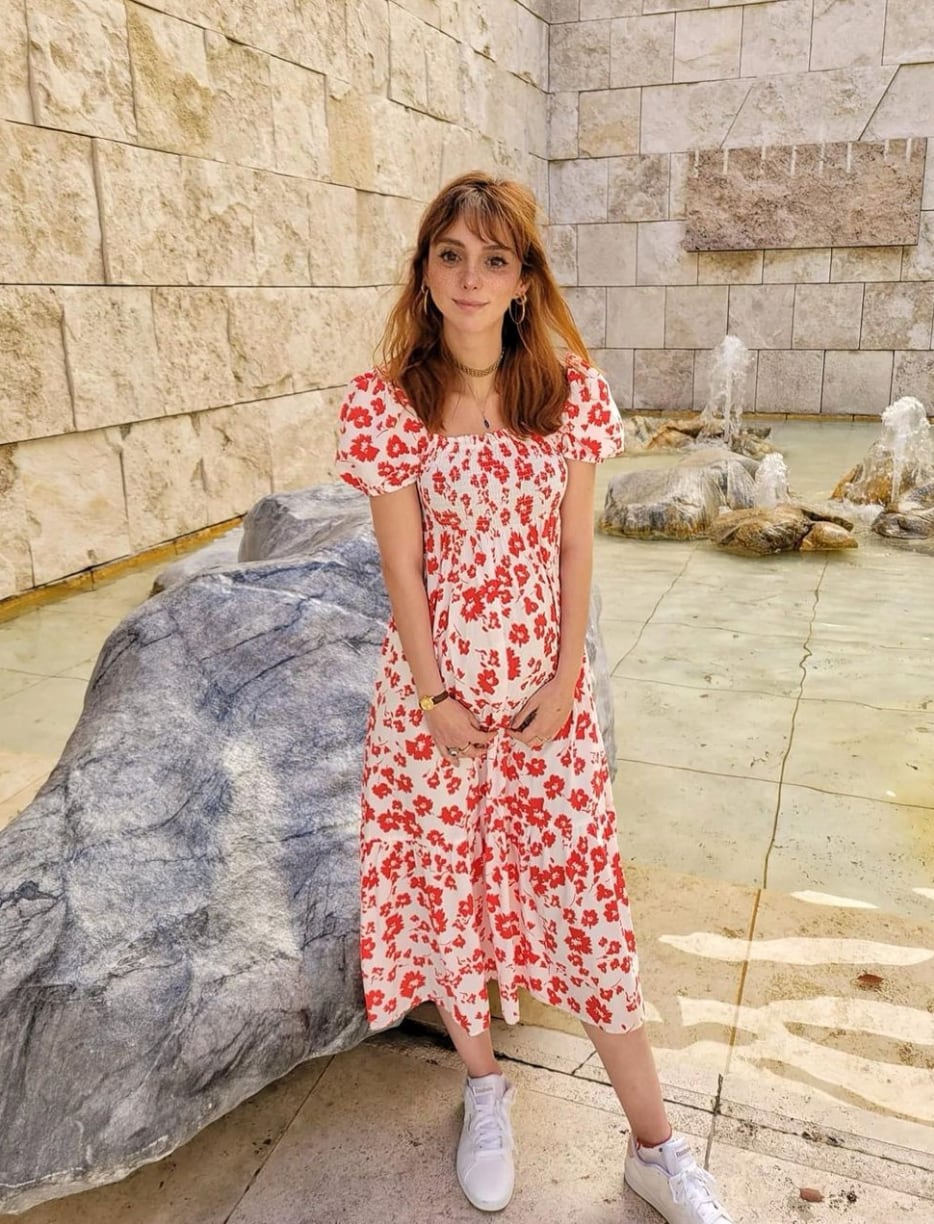 Natalia Téllez embarazada