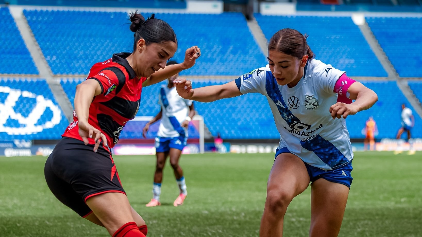 Puebla rescató un punto en su cancha ante la jauría femenil