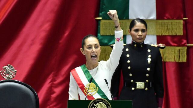Claudia Sheinbaum, presidenta constitucional de México