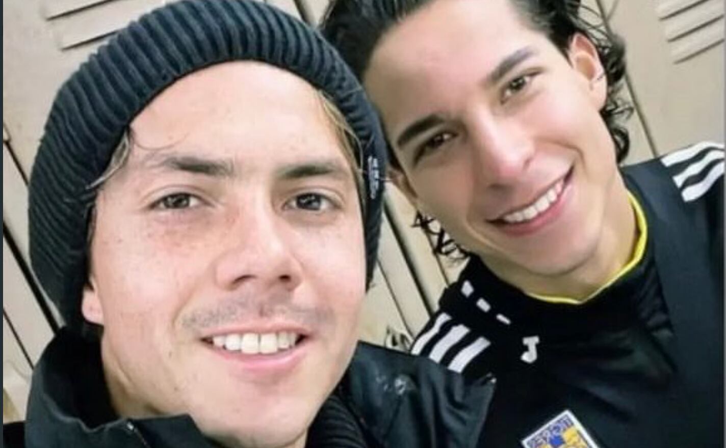 Sebastián Córdova y Diego Lainez (Foto: Captura de Twitter)