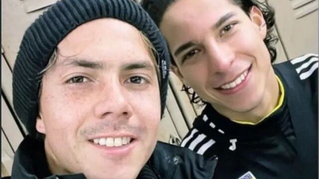 Sebastián Córdova y Diego Lainez (Foto: Captura de Twitter)