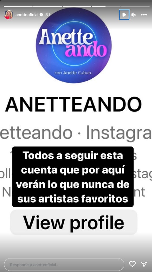 Anette Cuburu habla sobre su nuevo programa 'Anetteando'.