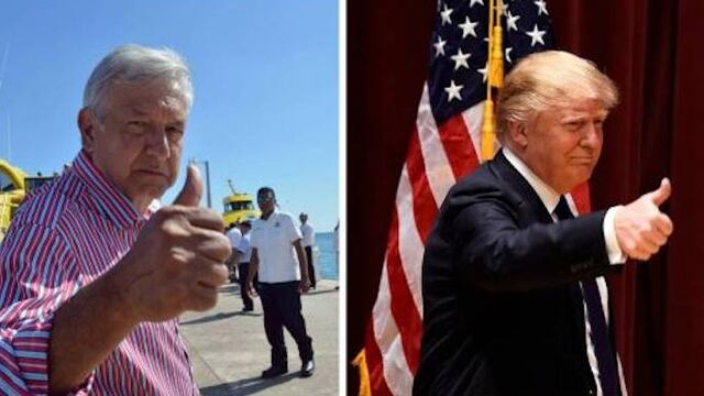 AMLO y Trump