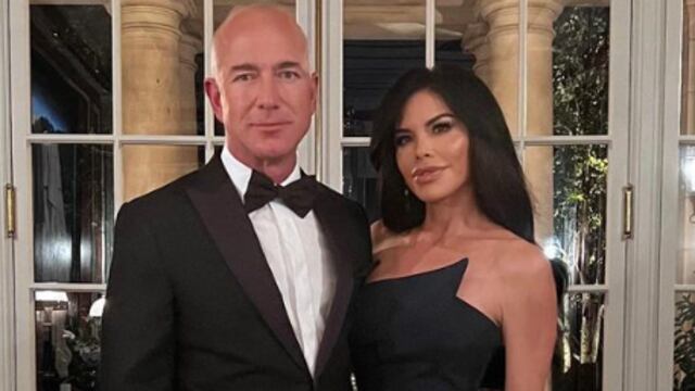 Jeff Bezos y Lauren Sánchez