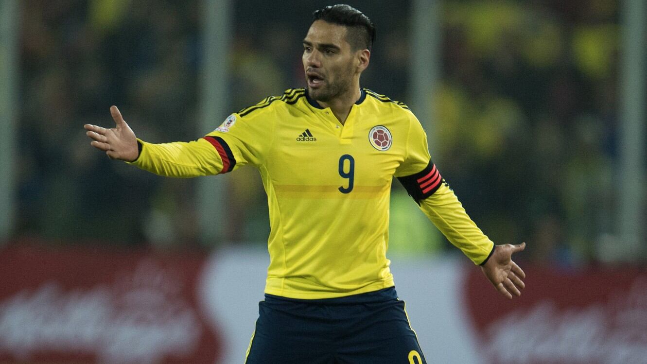 Falcao en juego de Copa América.