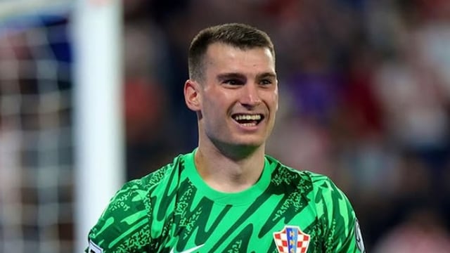 Dominik Livaković, portero de Croacia