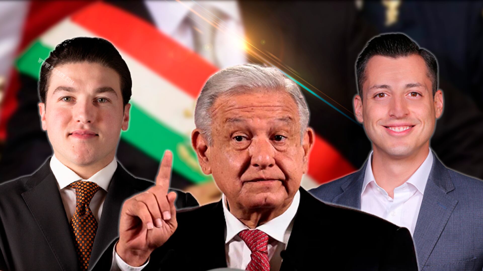 AMLO palomea a Luis Donaldo Colosio y Samuel García como competencia de Morena para las elecciones 2024