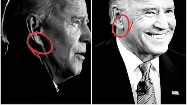 ¿Joe Biden usa un doble?