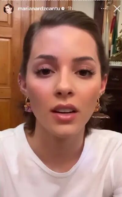 Mariana Rodríguez habla sobre caso de Debanhi Escobar en Instagram.