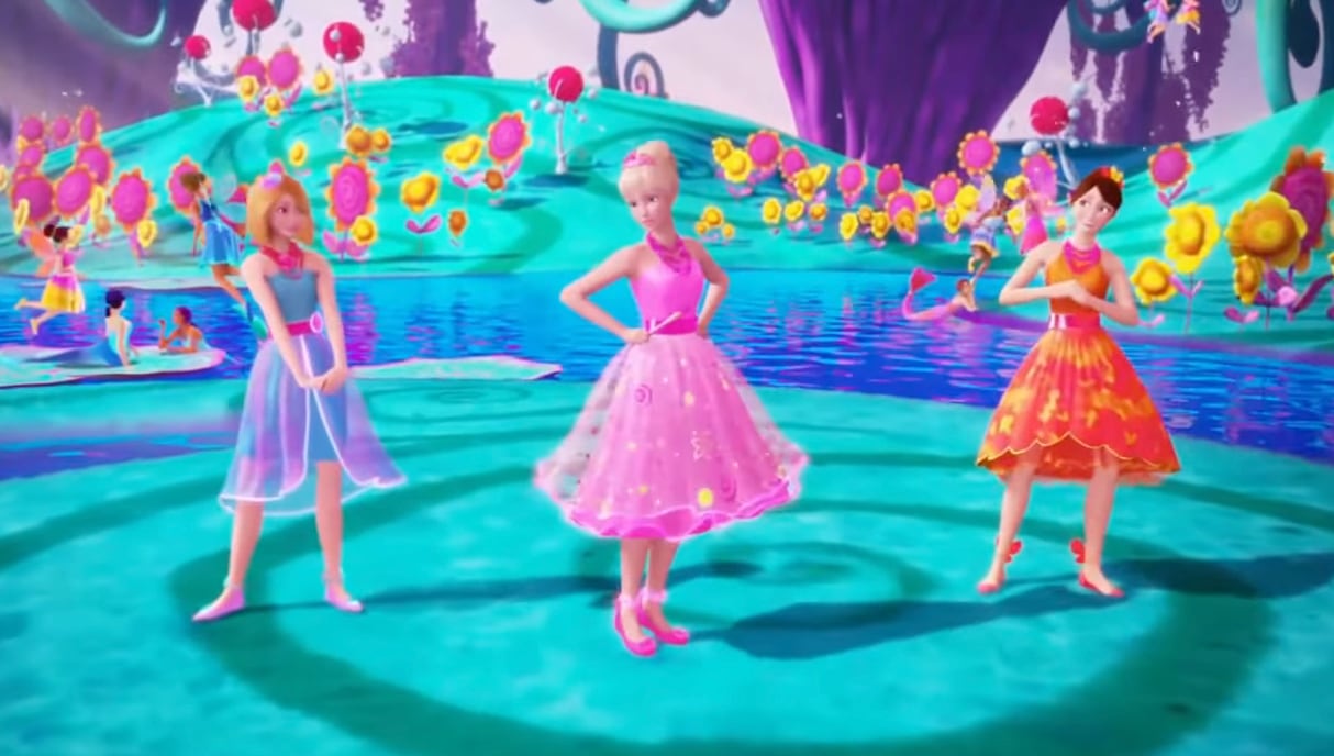 Barbie y la puerta secreta