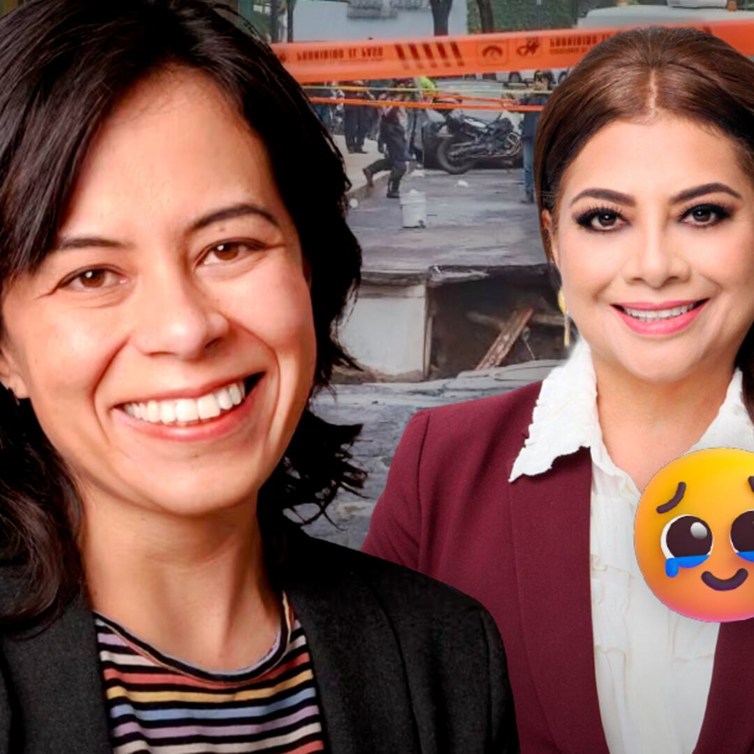 Viri Ríos defiende a Clara Brugada y asegura que socavones en CDMX no son su culpa