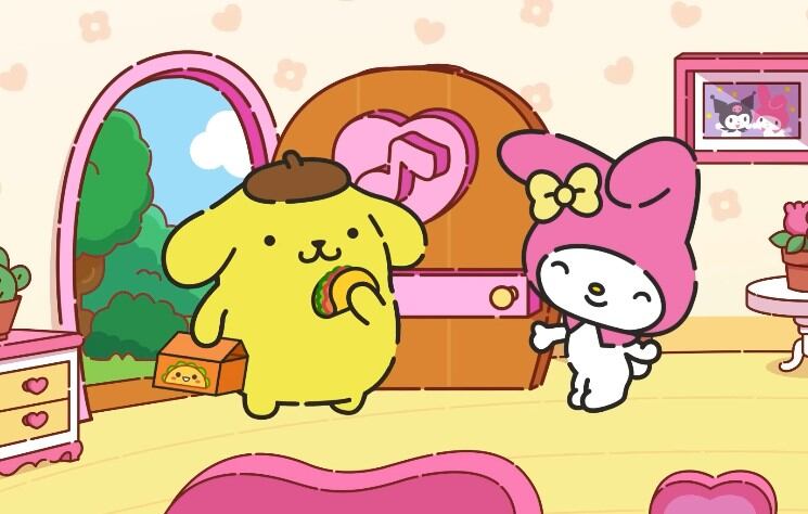 Hello Kitty y la ultra fiesta de la amistad, capítulo con temática de San Valentín